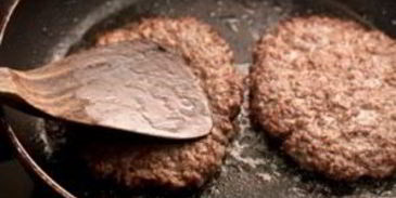 бургер с ветчиной