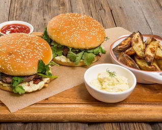 Бургер Три сыра