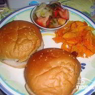 Рецепт Бургеров с беконом и грибами