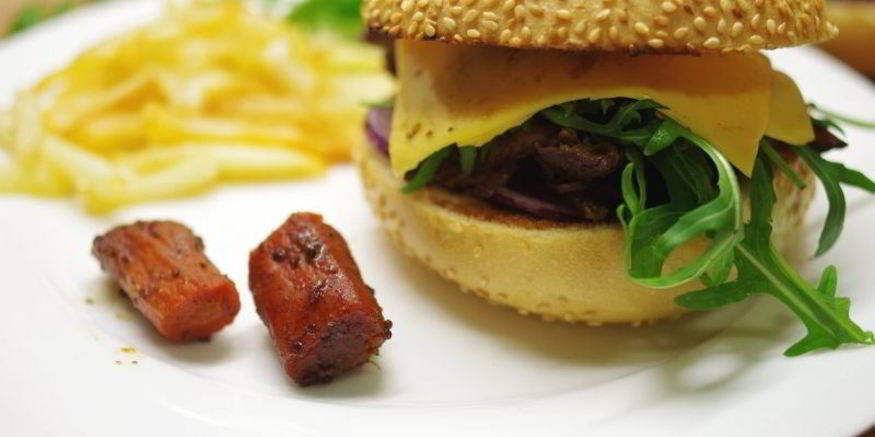 Рецепт бургеров с тушеным мясом