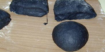 черный бургер