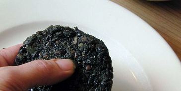 черный бургер