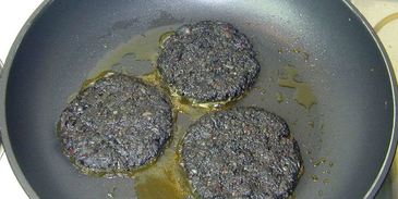 черный бургер