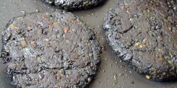 черный бургер