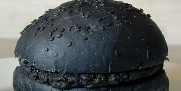 черный бургер