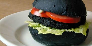черный бургер