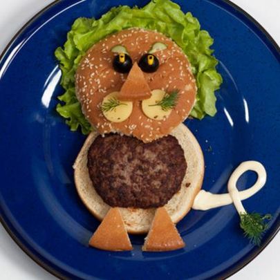 Детский гамбургер Львенок