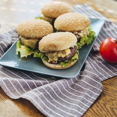 Домашние бургеры с котлетой