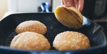 домашние бургеры с котлетой