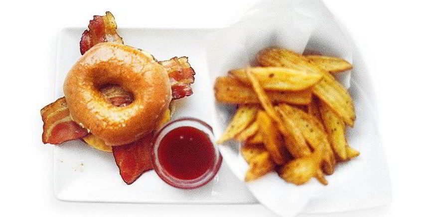 Рецепт доната-бургера