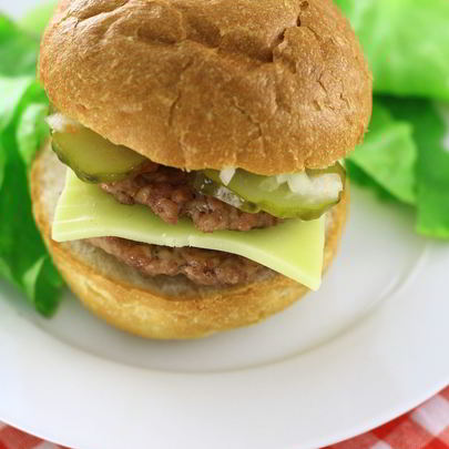 Двойной гамбургер