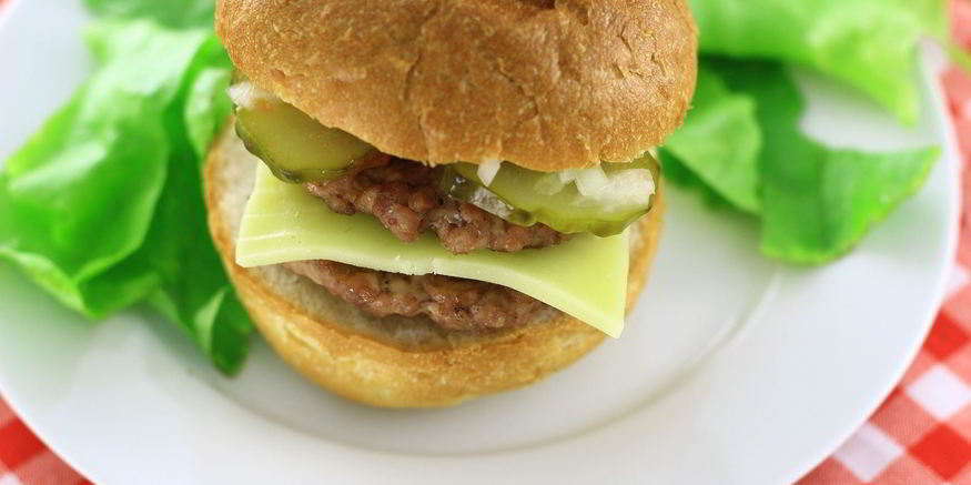 Рецепт двойного гамбургера