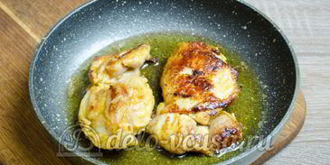 гамбургер с курицей