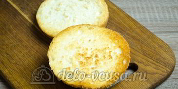 гамбургер с курицей