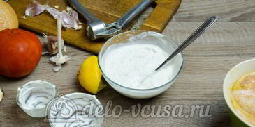 гамбургер с курицей