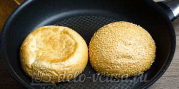 гамбургер с курицей