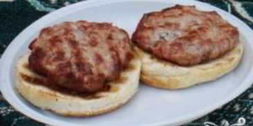 гамбургеры на мангале