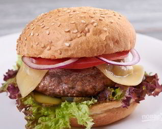 Классический американский бургер