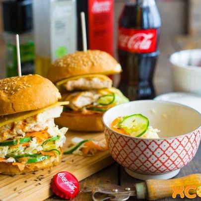 Куриный гамбургер