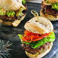 Рецепт Мини-бургеров из свинины в азиатском стиле