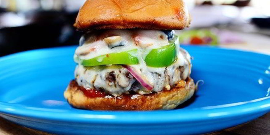 Рецепт пиццы-бургера