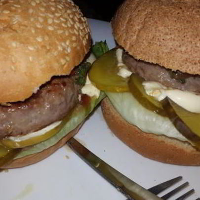 Простой бургер