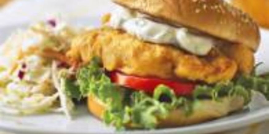 Рецепт простых рыбных бургеров