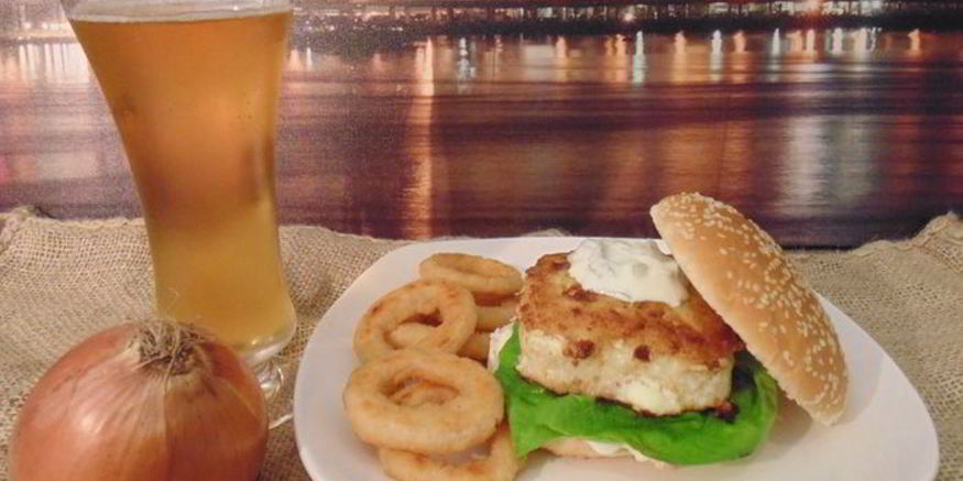 Рецепт рыбного бургера