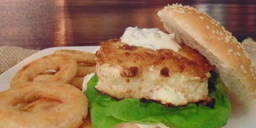 рыбный бургер