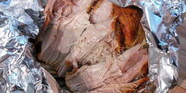 запеченная свинина для бургеров