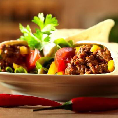 Буррито с говядиной