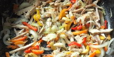 буррито с курицей