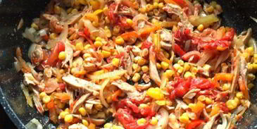 буррито с курицей