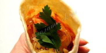 буррито с курицей