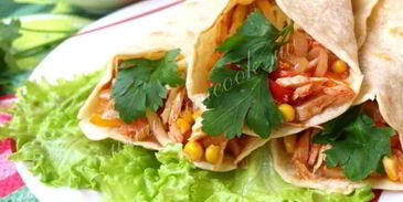 буррито с курицей