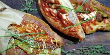 баварские бутерброды-булочки с колбасой