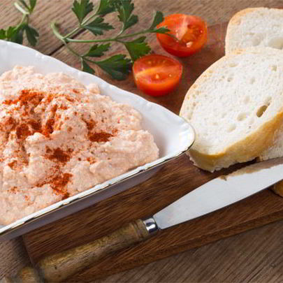 Бутерброд с творогом