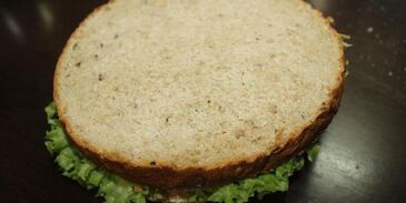 бутербродный торт-мусс со слабосоленым лососем и фетой