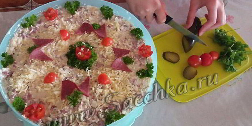 Рецепт бутербродного торта