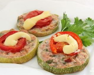 Бутерброды из кабачков в духовке