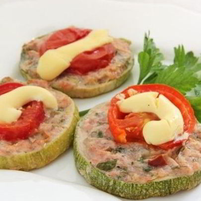 Бутерброды из кабачков в духовке