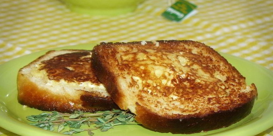 Рецепт бутербродов на сковороде