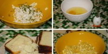 бутерброды на сковороде