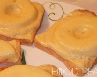 Бутерброды с ананасом