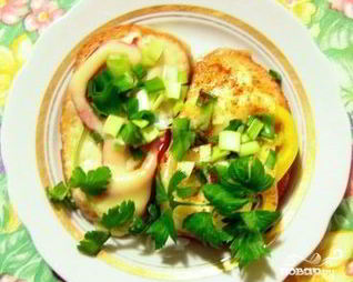 Бутерброды с болгарским перцем