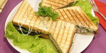 бутерброды с котлетой