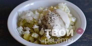 бутерброды со шпинатом и яичным салатом