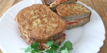 быстрый бутерброд в кляре