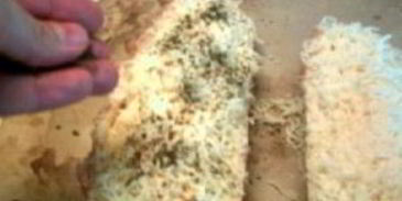 чесночно-сырный бутерброд