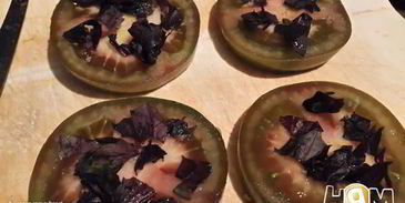 горячие бутерброды капрезе